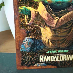 Plaque Décoration Petit Yoda