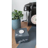 Porte bougie gris bois de palette