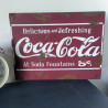 Plaque Retro Coca