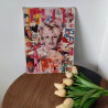 Plaque fun couleur Brigitte Bardot