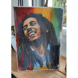 Plaque fun Bob Marley