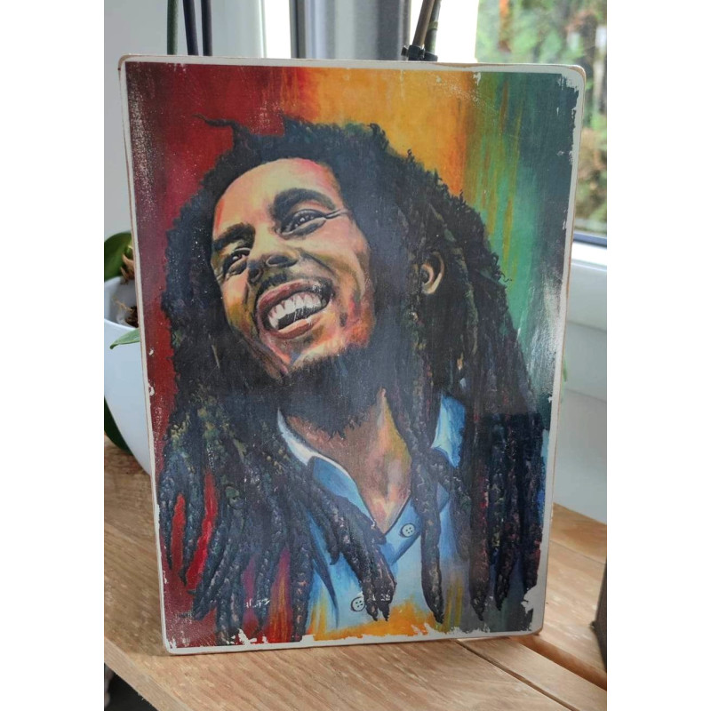 Plaque fun Bob Marley