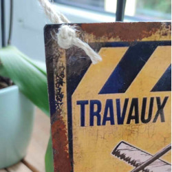 Plaque Travaux en cours