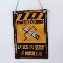 Plaque Travaux en cours
