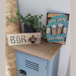 Plaque Don't Worry Beer Happy