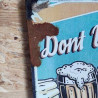 Plaque Don't Worry Beer Happy