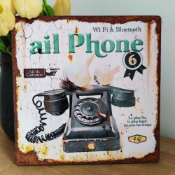 Plaque Déco Ail Phone
