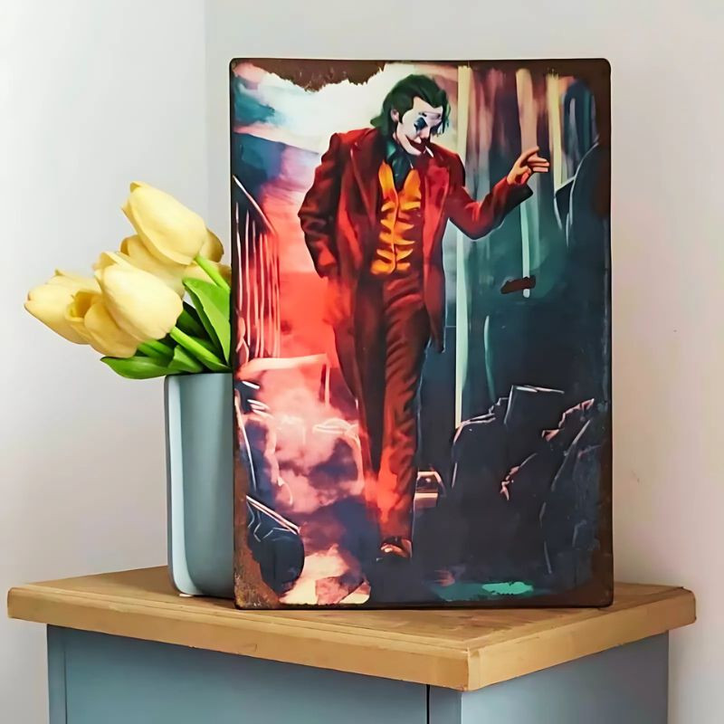 Plaque Déco Retro Le Joker