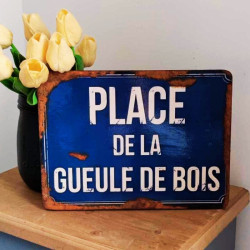 Plaque Déco Place de la...