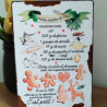 Plaque Déco Recette Petits sablés de Noël