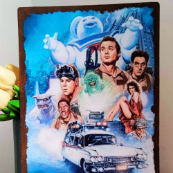 Plaque Déco Ghostbusters