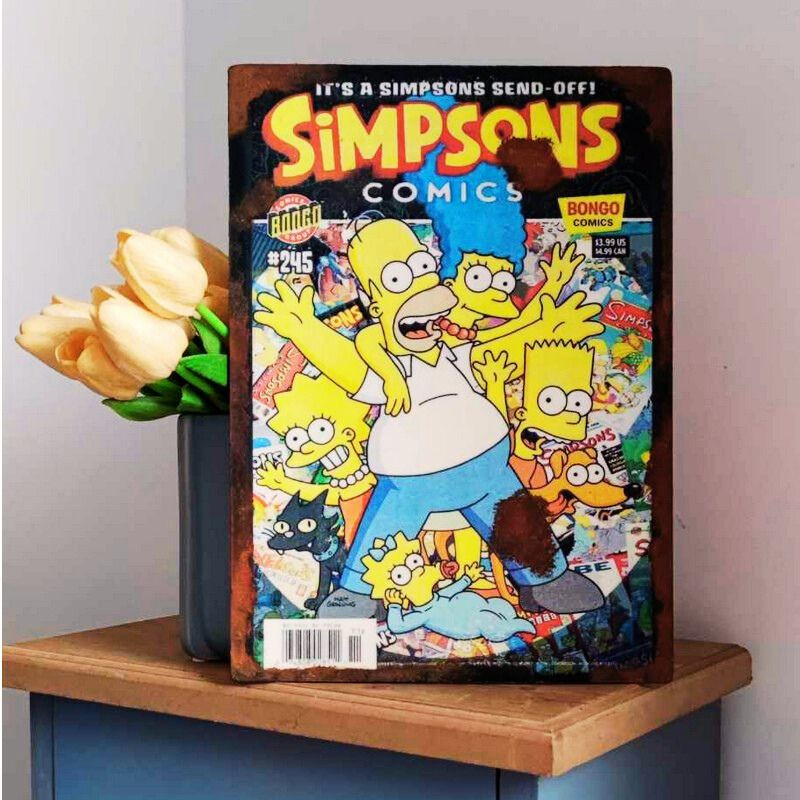 Plaque Déco Simpson