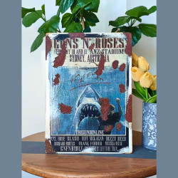 Plaque Retro Vintage Guns N...