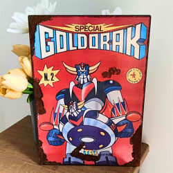 Plaque décoration Goldorak